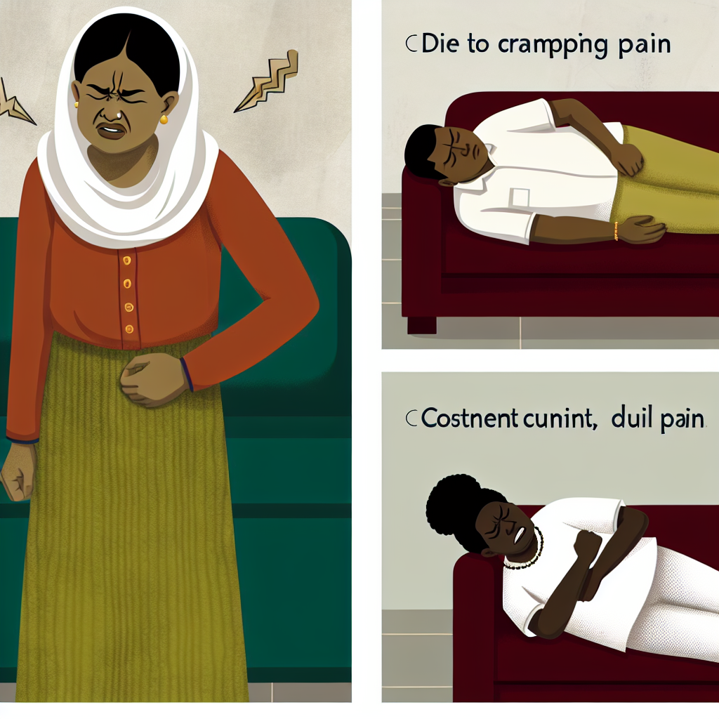 Different Sensations of Abdominal Pain